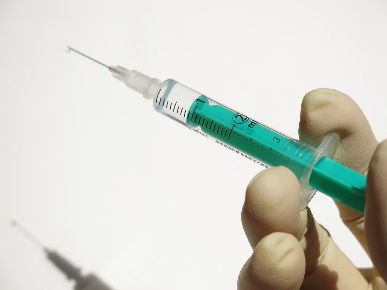 Image - syringe medical finger