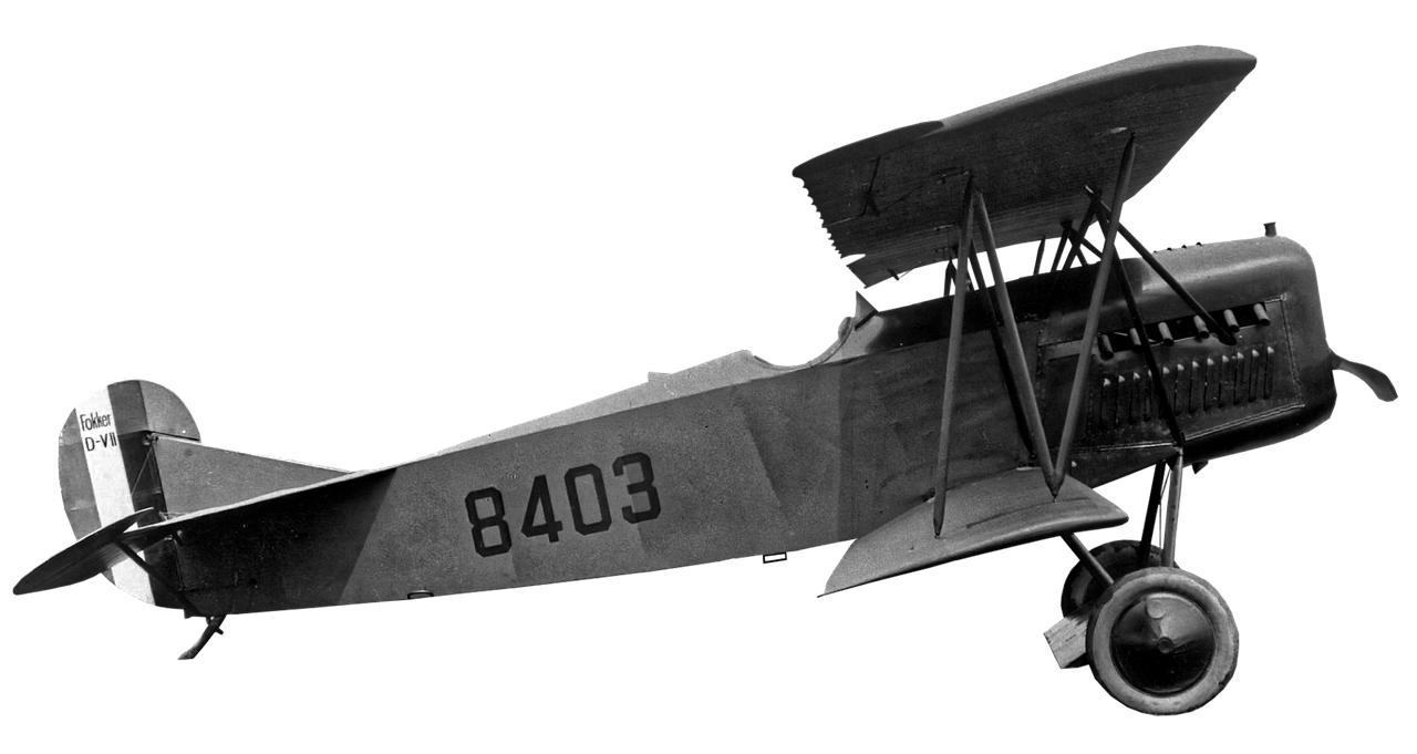 Image - fokker airplane warplane wings old
