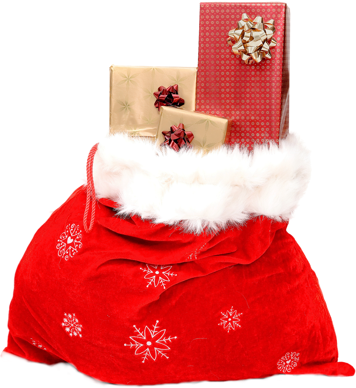 Image - isolated christmas sack celebrate