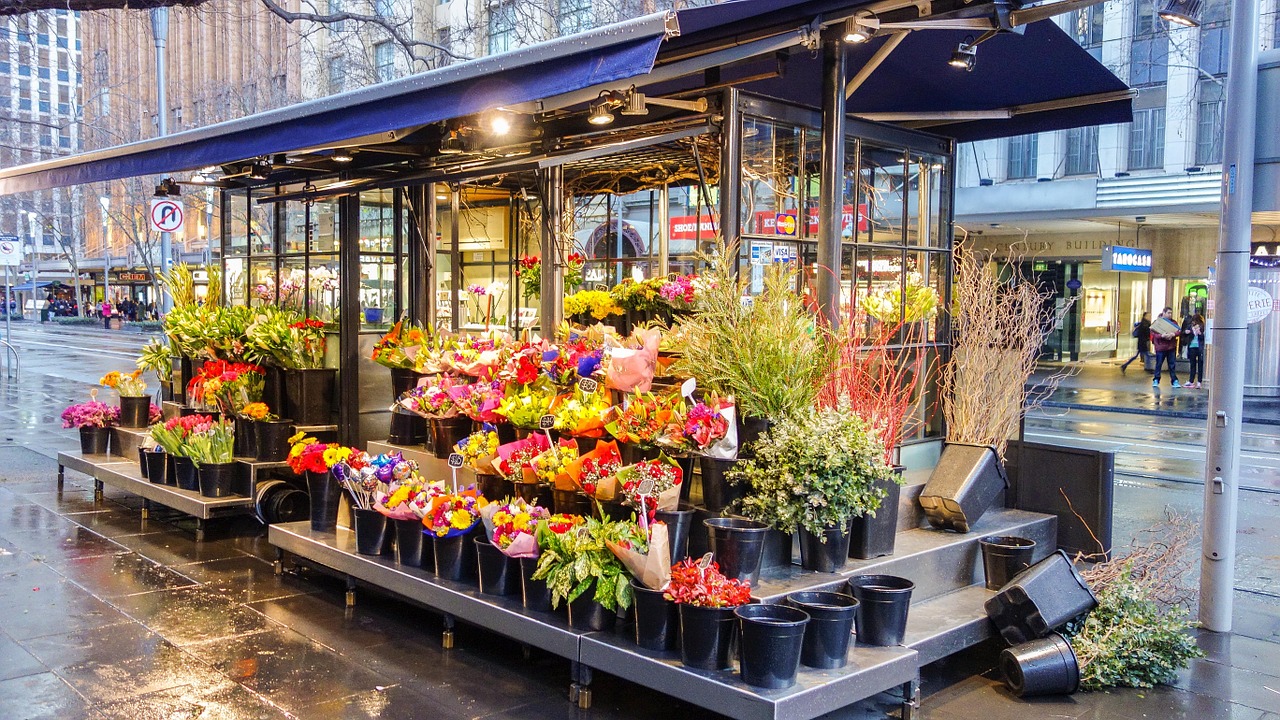 Image - flowershop flower shop spring