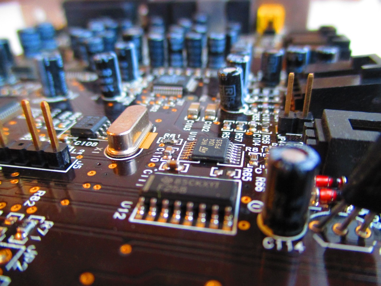 Image - circuit board electronic circuit