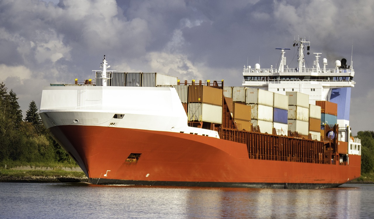 Image - ship freighter container