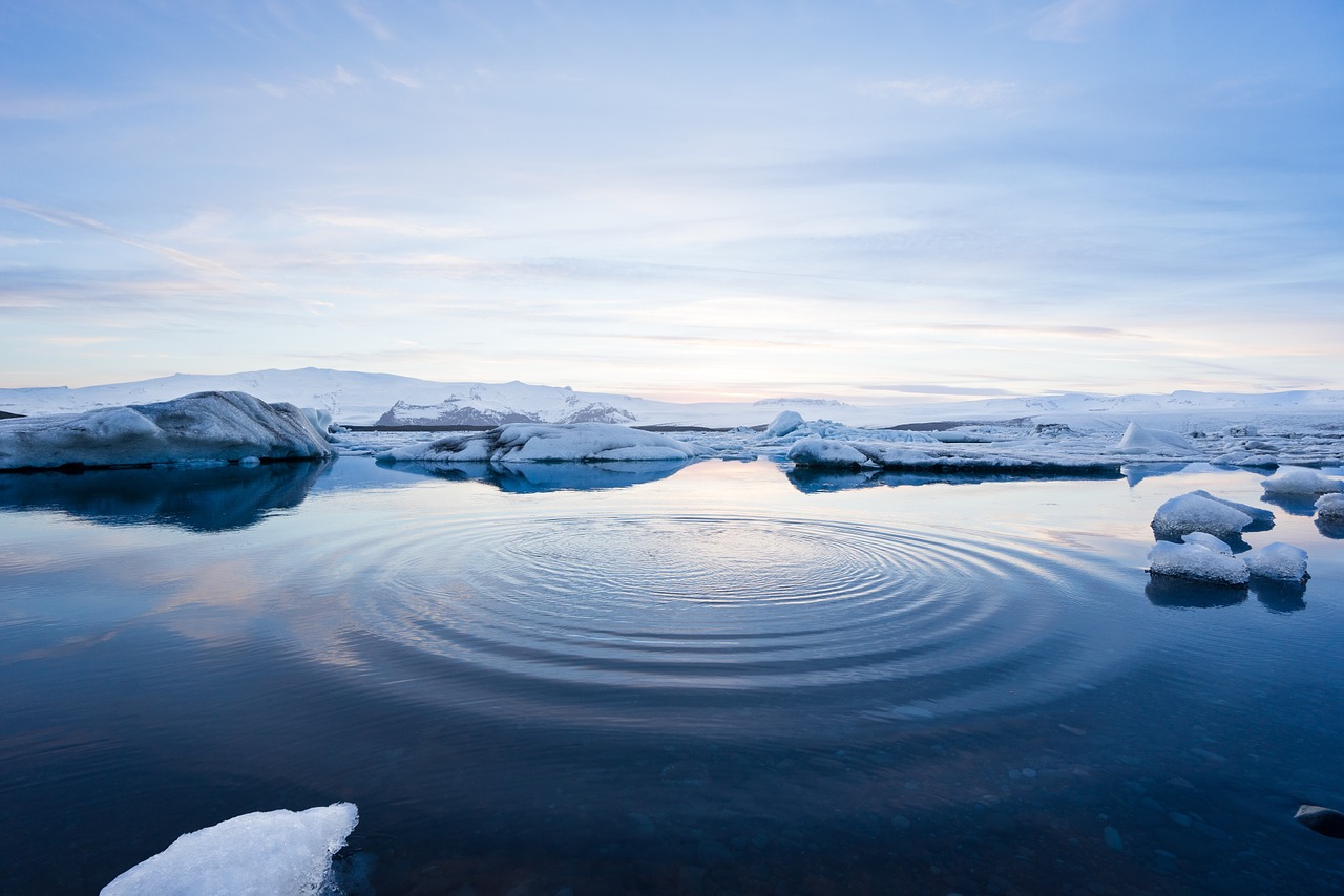 Image - arctic sea water ice floating