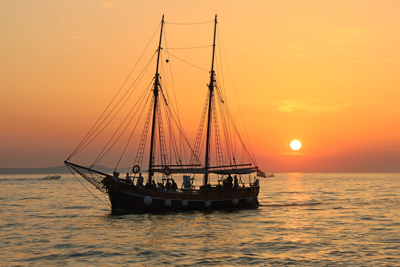 Image - sailing boat mastes rigging boat