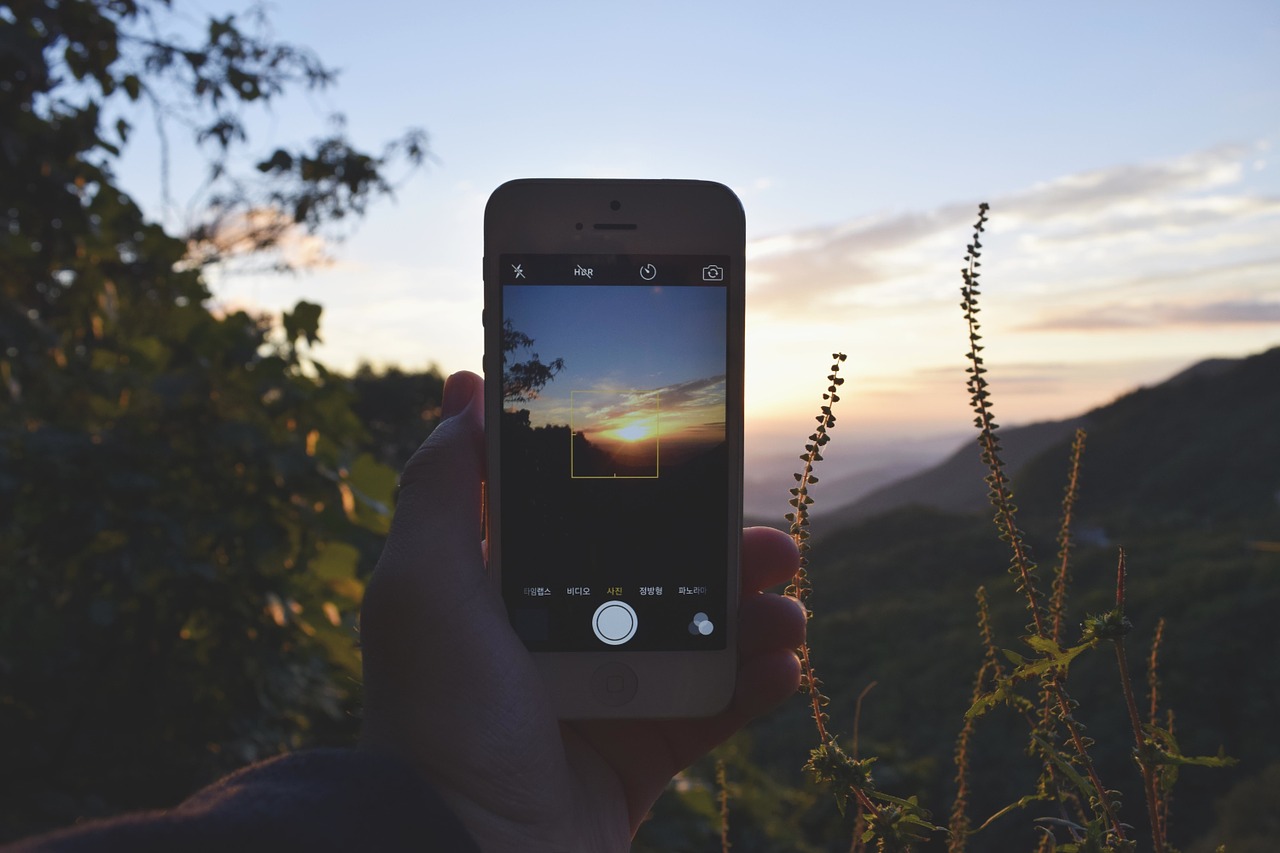 Image - photography smartphone display