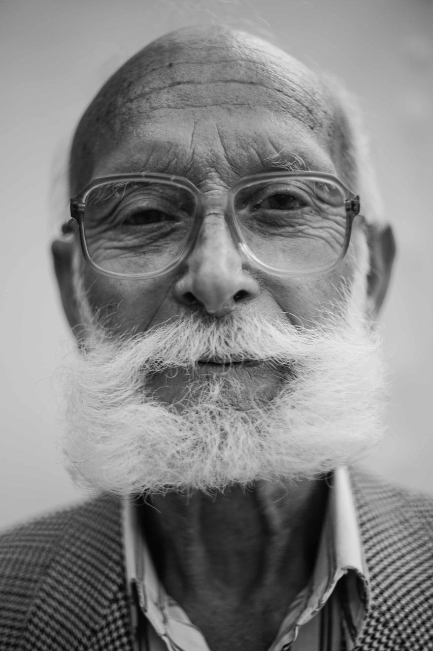 Image - man old beard portrait face