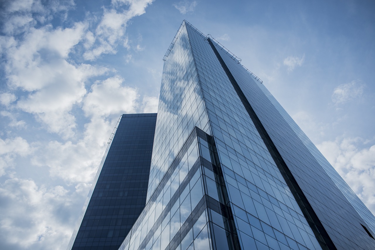 Image - buildings glass reflection