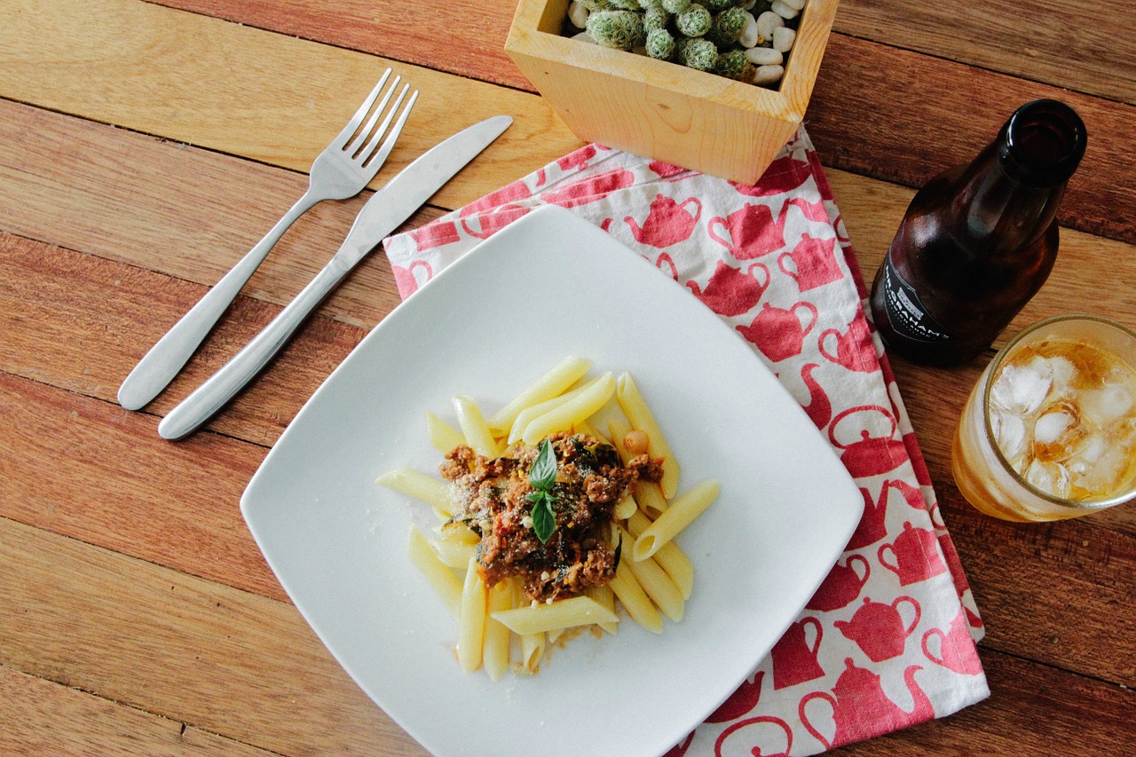 Image - pasta meal food lunch dinner