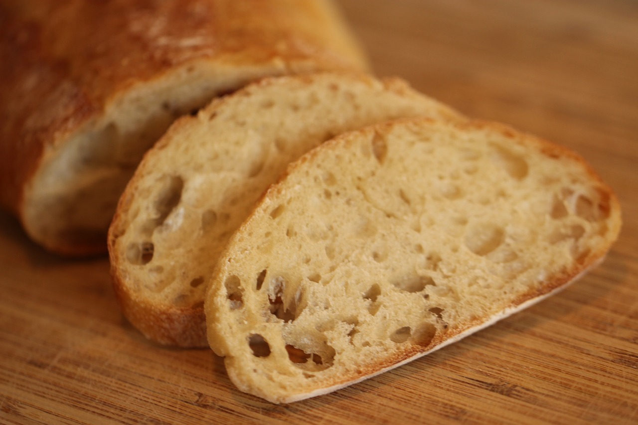 Image - bread slice food wheat loaf