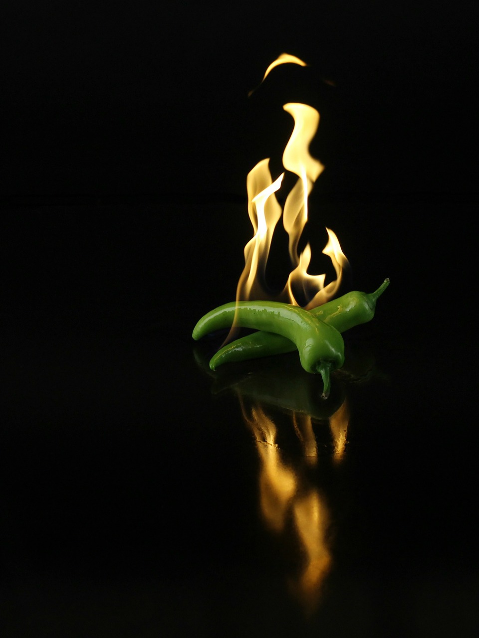 Image - hot pepper pepper fire food green