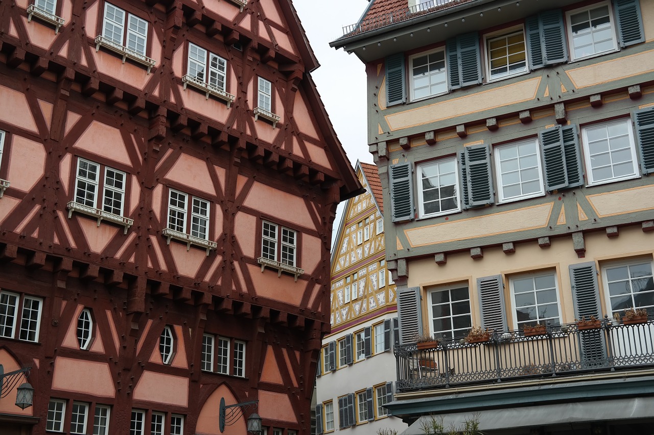 Image - fachwerkhäuser esslingen old town